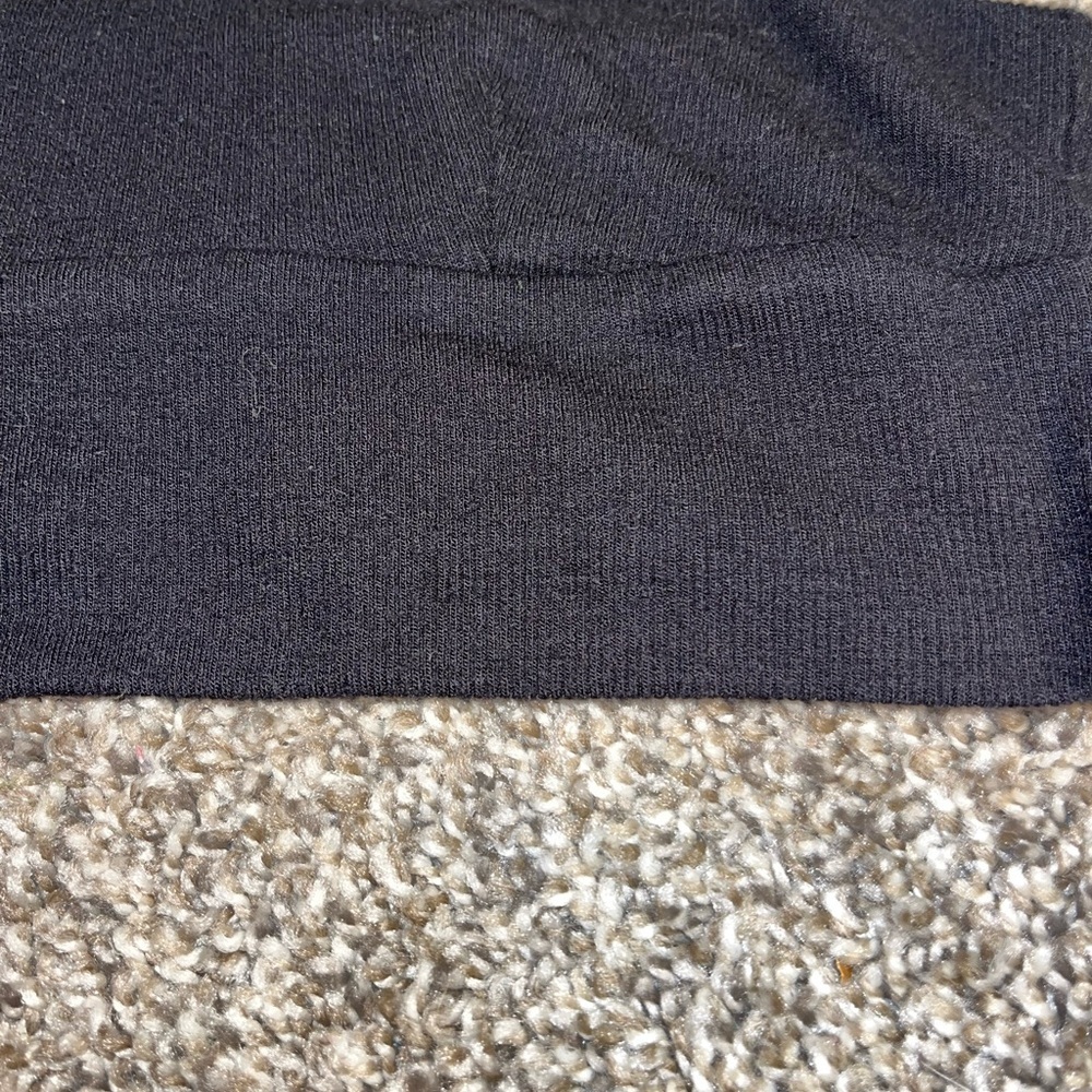 ATHLETA Well Rested Rib Sleep Bra XXSmall Black Pullover Adjustable Straps - Picture 3 of 5
